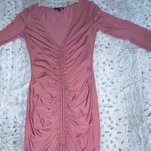 Pink Fashion Nova Dress -